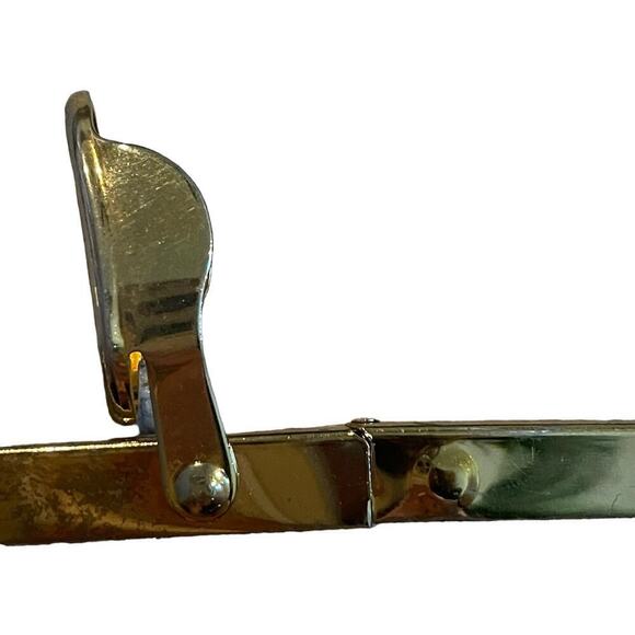 Vintage 60s gold formal evening bag purse clutch - Picture 3 of 6